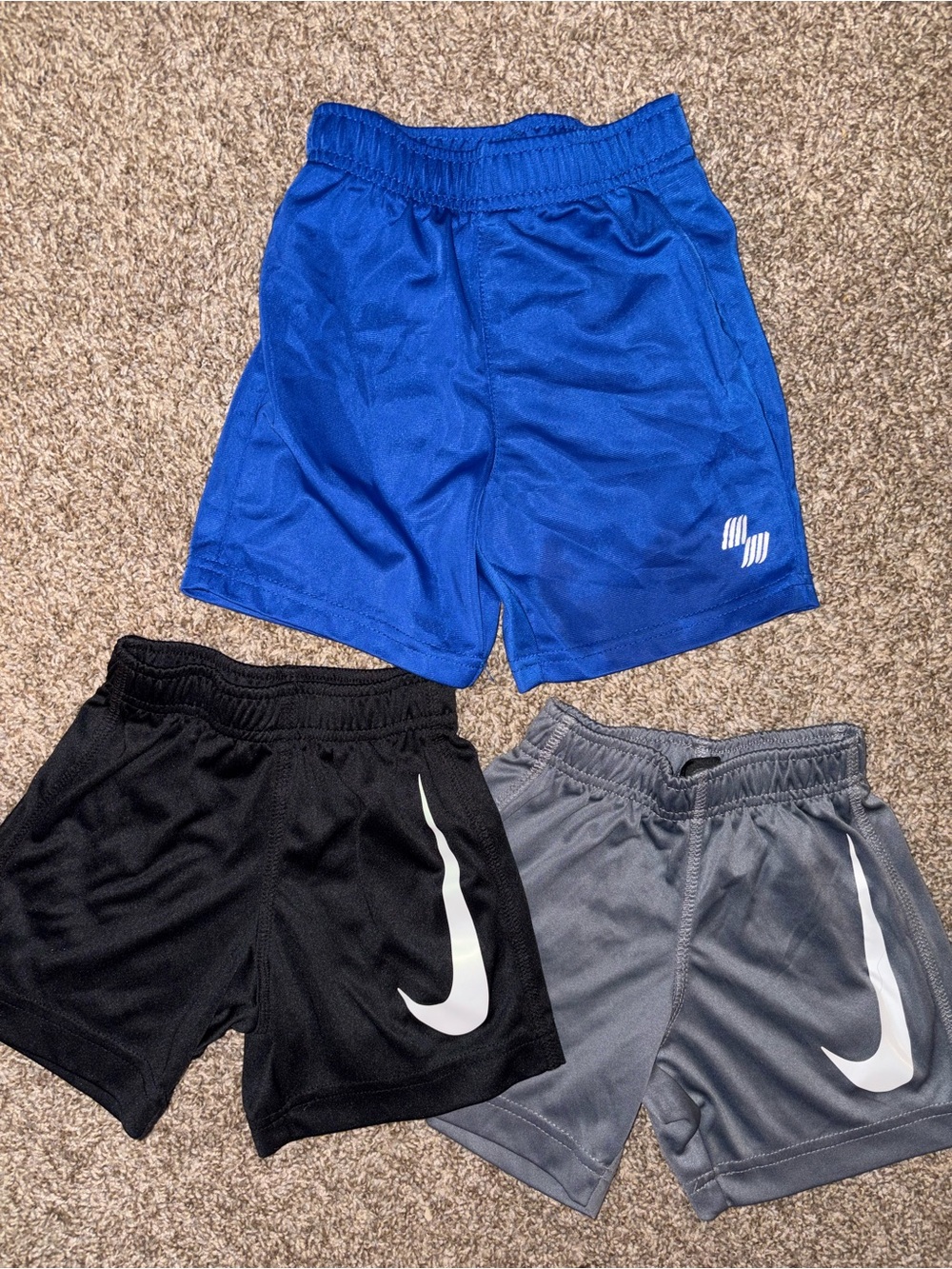 Toddler' Athletic Shorts - 3 Pack